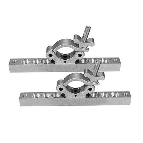 The Light Source Mini-Universal Plasma Mount 1 coupler per bar Silver set of 2 UPMM