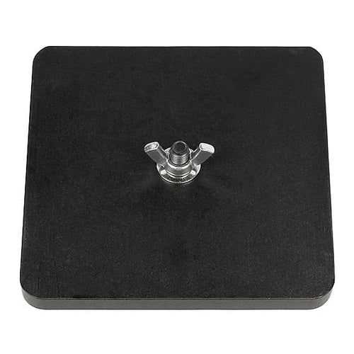 The Light Source Slim Mega-Floor Stand Black Anodized SMFSB