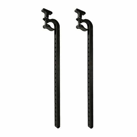 The Light Source TC Plasma Screen Mount Set of 2 Black Anodized TPMB