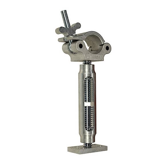 The Light Source Turnbuckle Adjustable 8-12 in X3V Corner Mounting Plate Silver MTB8TO12-MLM-X3V-P