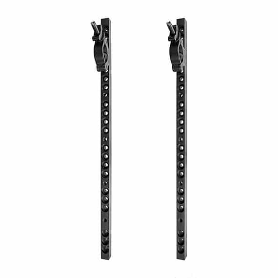 The Light Source Universal Plasma Mount Global Truss Black Anodized Set of two mounting bars and two Slim-Couplers UPBGLOBAL