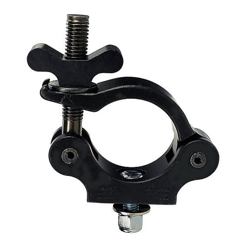 The Light SourceMega-Slim Coupler with 3_8 × 1 Hex Cap Screw Black Anodized MSCB