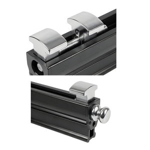 The Light Source 10" Mega-Beam Clamp, 3 Ton, Black Anodized