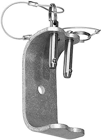 The Light Source Chain Pole Clamp Light Mount Bracket, Silver