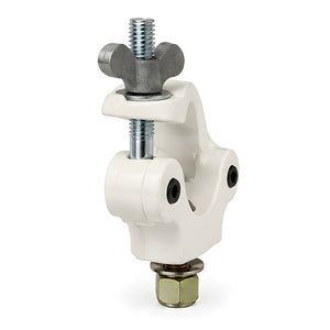 The Light Source Mega-Coupler 1/2 Hex, White Powder Coat MLW