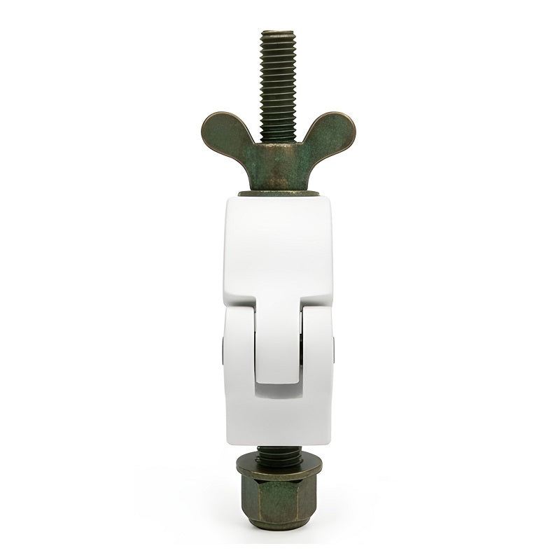 The Light Source Mega-Coupler, Stainless Steel Hardware, Nylock Nut, White Powder Coat