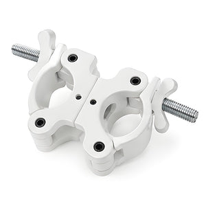 The Light Source Mega-Coupler, Swivel, White Powder Coat MLSW