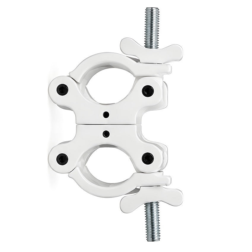 The Light Source Mega-Coupler, Swivel, White Powder Coat MLSW