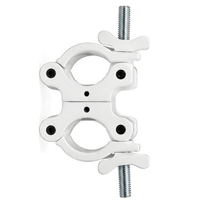 The Light Source Mega-Coupler, Swivel, White Powder Coat MLSW