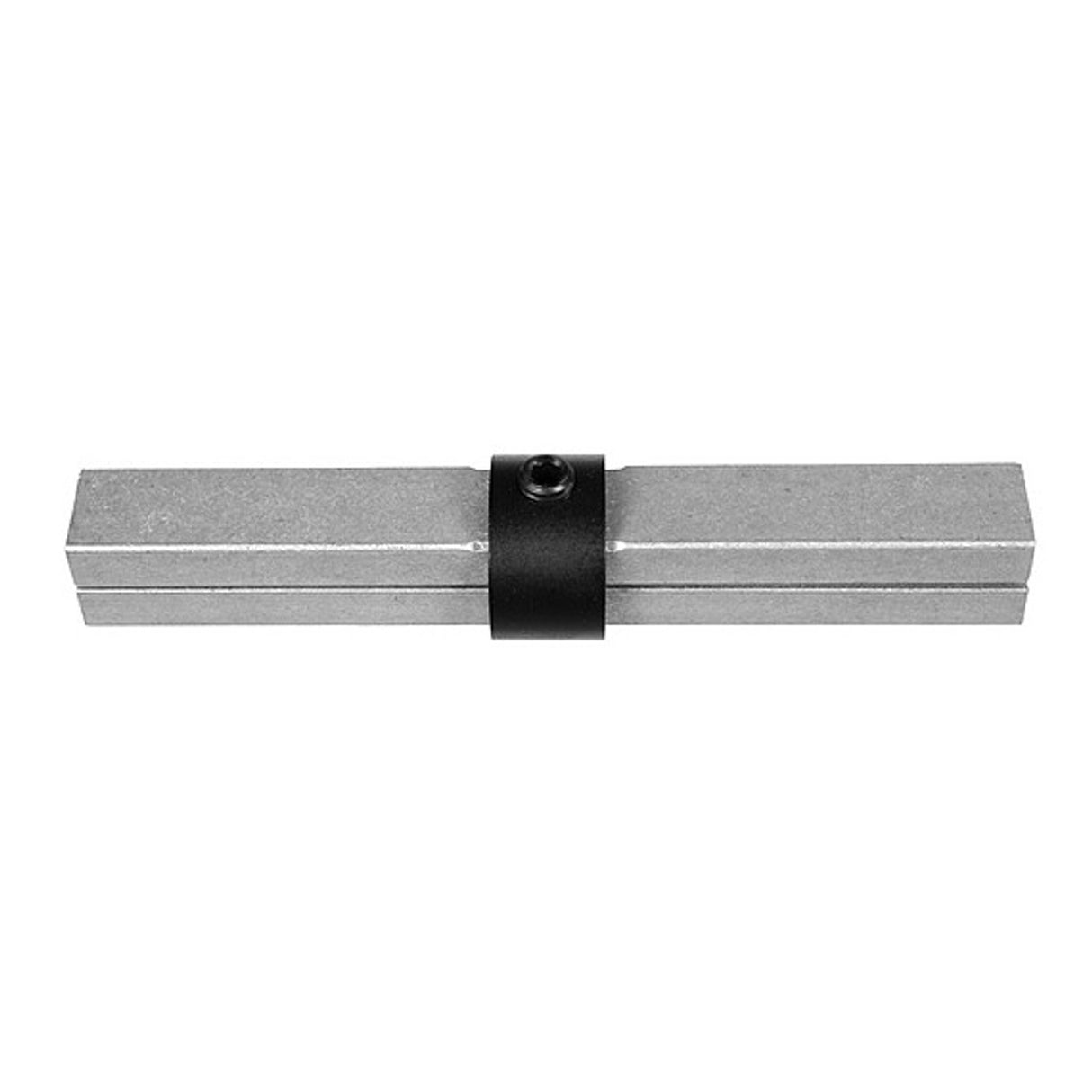 The Light Source Mega-Quick Pipe Splice for 1-1/2" Sch. 40 Pipe, Black Anodized