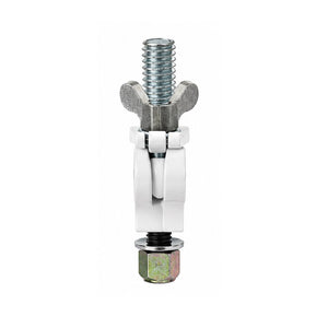 The Light SourceMega-Slim Coupler with 1/2" Flat Head Bolt, White Powder Coat MSCW-1/2CS