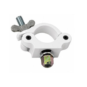 The Light SourceMega-Slim Coupler with 1/2" Flat Head Bolt, White Powder Coat MSCW-1/2CS