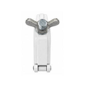 The Light SourceMega-Slim Coupler with 1/2" Flat Head Bolt, White Powder Coat MSCW-1/2CS