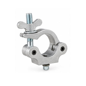The Light Source Mega-Slim Coupler with 1/4" Flat Head Bolt, Silver MSCM-1/4CS
