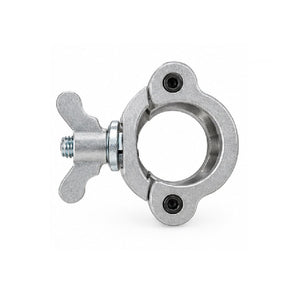The Light Source Mega-Slim Coupler with 1/4" Flat Head Bolt, Silver MSCM-1/4CS