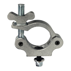 The Light Source Mega-Slim Coupler with 3/8" Flat Head Bolt, Silver MSCM-CS