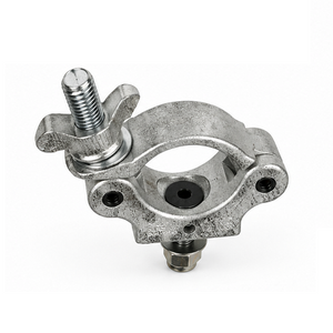 The Light Source Mega-Slim Coupler with 3/8" Flat Head Bolt, Silver MSCM-CS