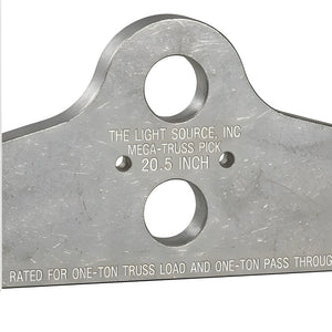 The Light Source Mega-Truss Pick, Total Structures, 1 ton, Silver