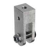 The Light Source Threaded Rod Hanger for Mega-Batten Clamp, .375, Silver