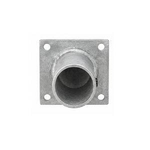 The Light Source Wall Mount for 1.5" Nominal (1.9" O.D.) Pipe, White Powder Coat WM1.5PW