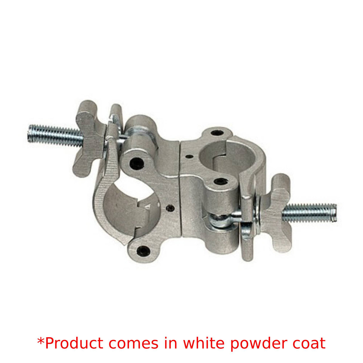 The Light Source Mega 90 Degree Coupler, Pinned, White Powder Coat