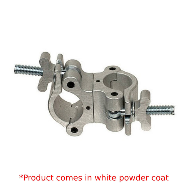 The Light Source Mega 90 Degree Coupler, Pinned, White Powder Coat