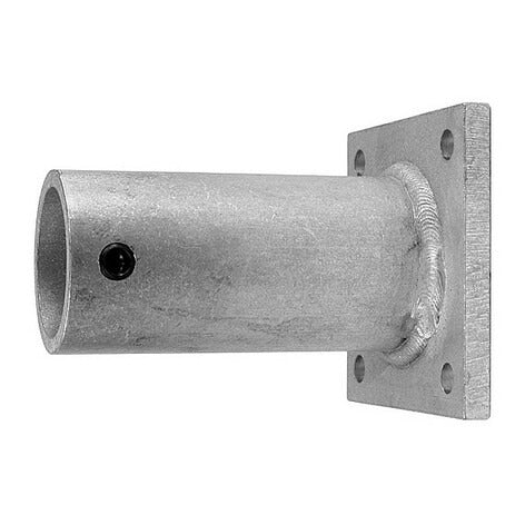 The Light Source Wall Mount for 1.5" Nominal (1.9" O.D.) Pipe, White Powder Coat WM1.5PW