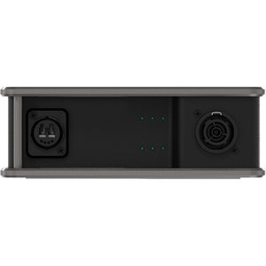 Theatrixx Technologies Fiber to 12G-SDI (PWCA In/Edison Thru, Multimode, OpticalCON Quad)