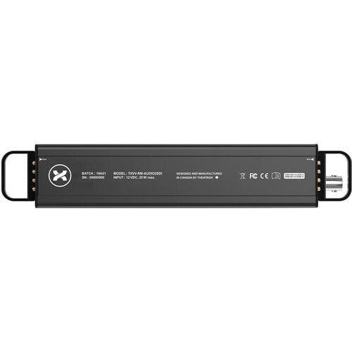 Theatrixx Technologies XVVRM-AUDIO2SDI Audio Embedder Module