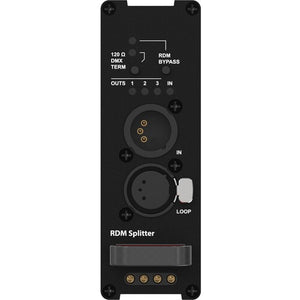 Theatrixx Technologies Reversible XLR3 DMX/RDM Splitter