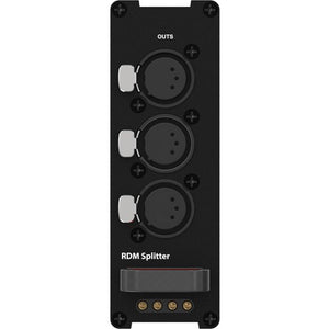 Theatrixx Technologies Reversible XLR3 DMX/RDM Splitter
