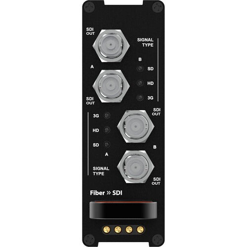 Theatrixx Technologies xVision Reversible Module (Dual Channel Fiber to 3G-SDI, Multimode, OpticalCON Duo)