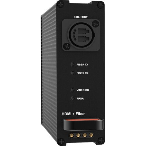 Theatrixx Technologies HDMI 2.0 + 1 Gb/s Ethernet to Fiber SDVoE Reversible Module (Multimode, OpticalCON Quad)