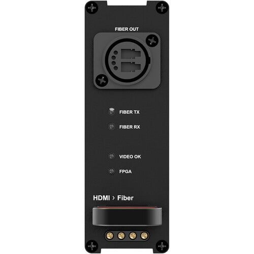 Theatrixx Technologies HDMI 2.0 + 1 Gb/s Ethernet to Fiber SDVoE Reversible Module (Single-Mode, OpticalCON Dual)