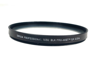 Tiffen 105C Black Pro-Mist 1/4 Lens Filter in Soft Pouch