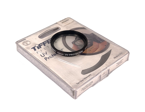 Tiffen 43MM UV Protector Filter Lens in Tiffen Case