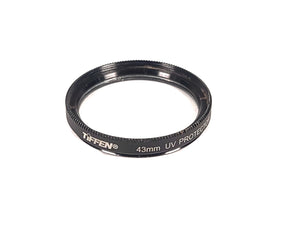 Tiffen 43MM UV Protector Filter Lens in Tiffen Case