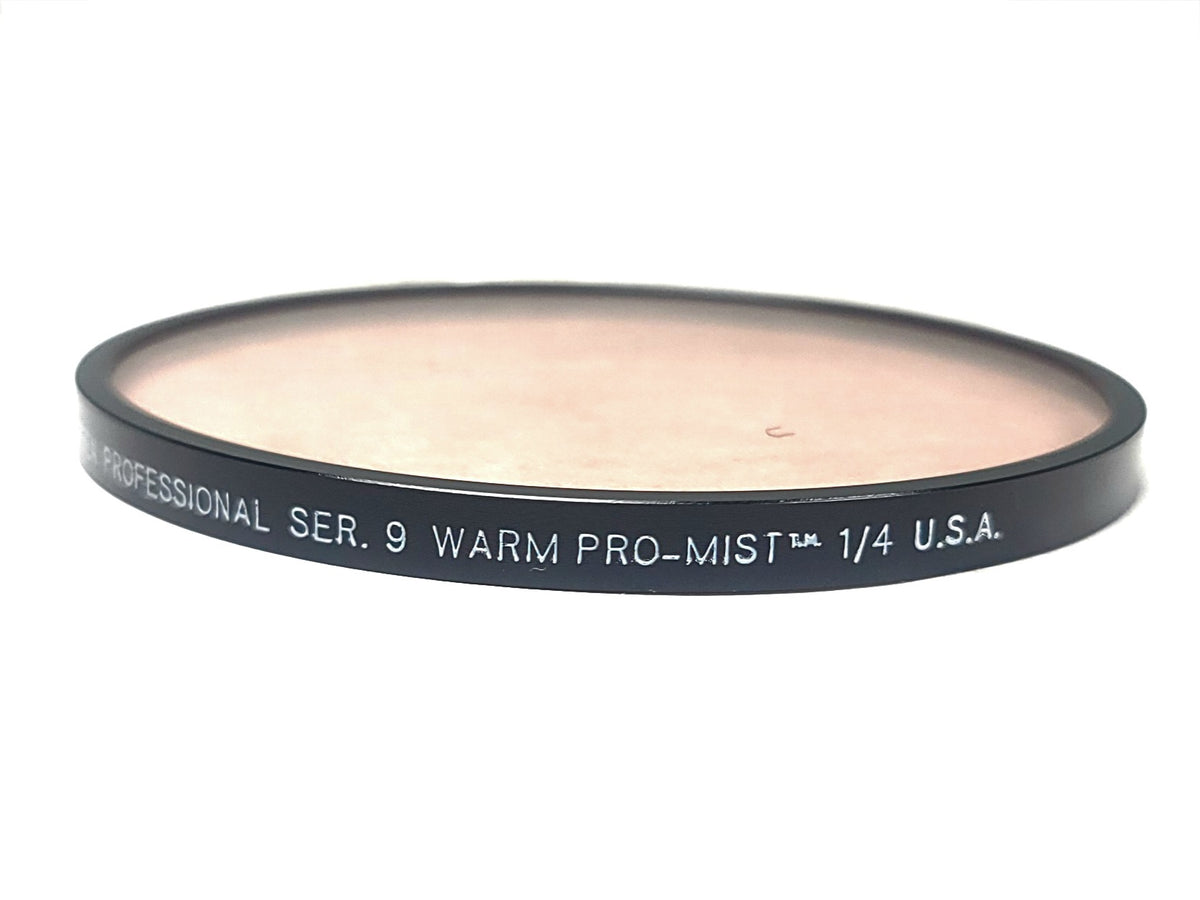 Tiffen Ser.9 Warm Pro-Mist 1/4 Lens Filter in Soft Pouch Case
