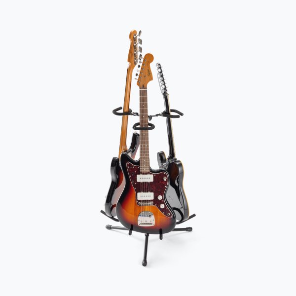 (NEW) On-Stage GS7353B-B Tri Flip-It® Guitar Stand