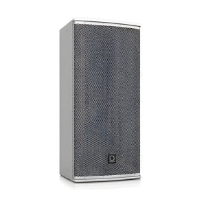 Turbosound TCS122/96-AN-UL Arrayable 2500 Watt 2 Way 12" Loudspeaker with Dendritic Waveguide, Klark Teknik DSP Technology and ULTRANET Networking, 90° H x 60° V Dispersion