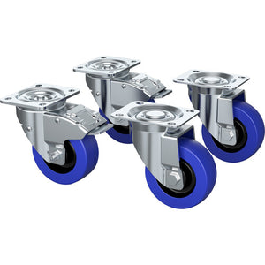 Turbosound MANCHESTER WHEEL KIT 100mm Castor Kit