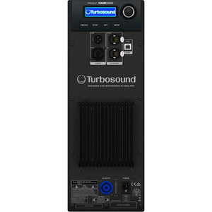 Turbosound NUQ102-AN-WH-UL 600 Watt 2-Way 10" Full Range Powered Loudspeaker with Klark Teknik DSP Technology and ULTRANET Networking (White)