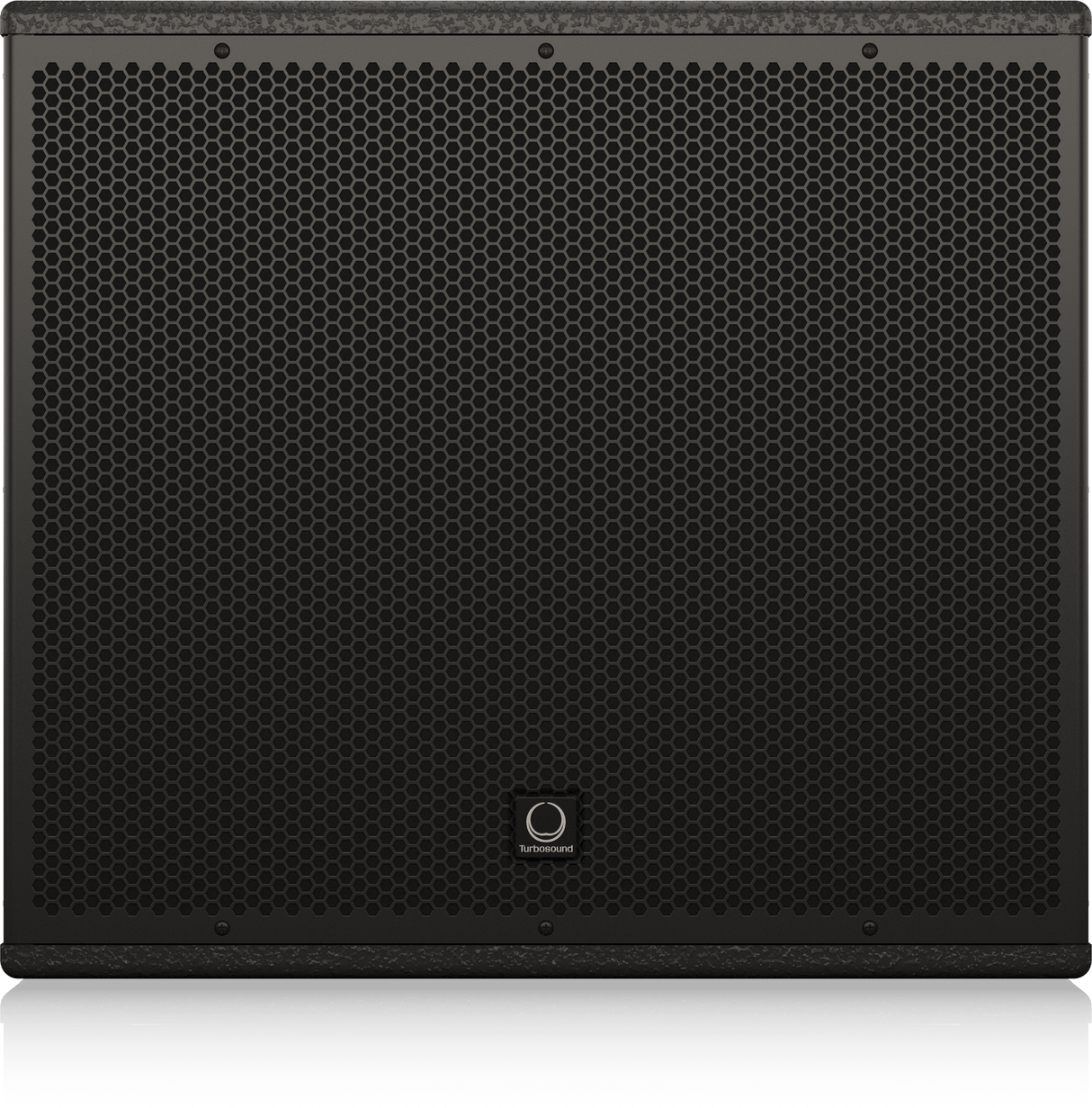 Turbosound NUQ115B-AN-UL 3000 Watt 15" Front Loaded Subwoofer with Klark Teknik DSP Technology and ULTRANET Networking
