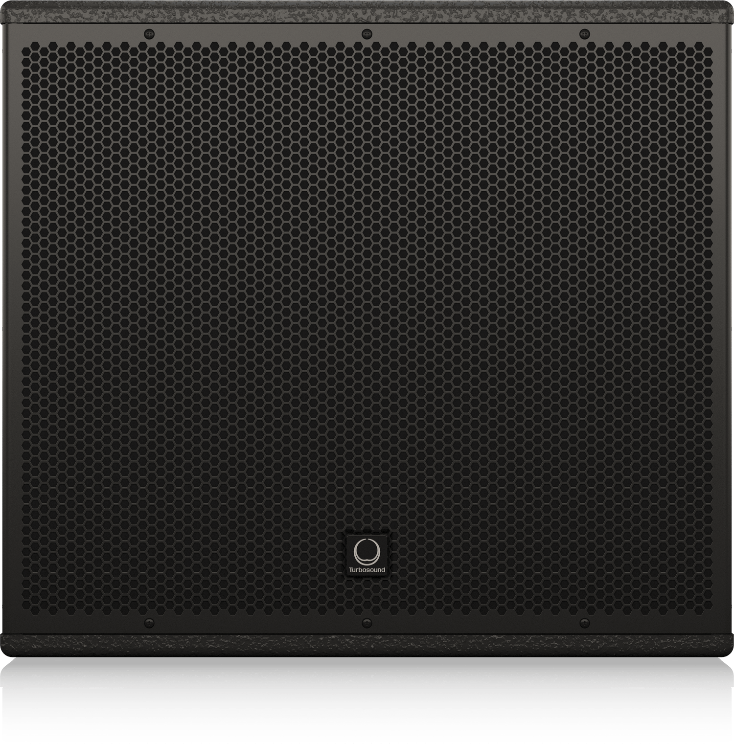 Turbosound NUQ115B-AN-UL 3000 Watt 15" Front Loaded Subwoofer with Klark Teknik DSP Technology and ULTRANET Networking