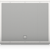 Turbosound NUQ115B-AN-WH-UL 3000 Watt 15" Front Loaded Subwoofer with Klark Teknik DSP Technology and ULTRANET Networking (White)