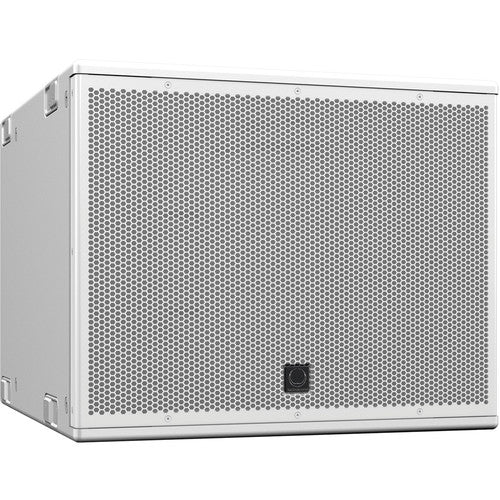 Turbosound NUQ115B-WH 15" Front Loaded Subwoofer for Portable PA and Installation Applications (White)
