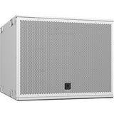 Turbosound NUQ115B-WH 15" Front Loaded Subwoofer for Portable PA and Installation Applications (White)