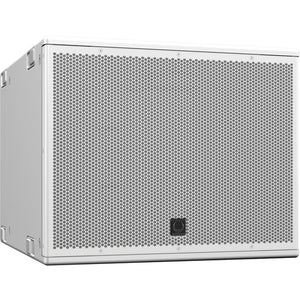 Turbosound NUQ115B-WH 15" Front Loaded Subwoofer for Portable PA and Installation Applications (White)