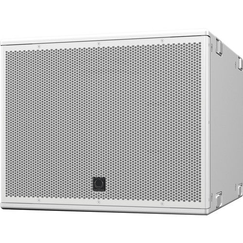 Turbosound NUQ115B-WH 15" Front Loaded Subwoofer for Portable PA and Installation Applications (White)