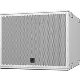 Turbosound NUQ115B-WH 15" Front Loaded Subwoofer for Portable PA and Installation Applications (White)